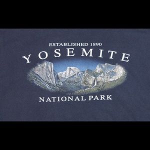 ⚡️🌎VINTAGE YOSEMITE NATIONAL PARK SHIRT🌎⚡️